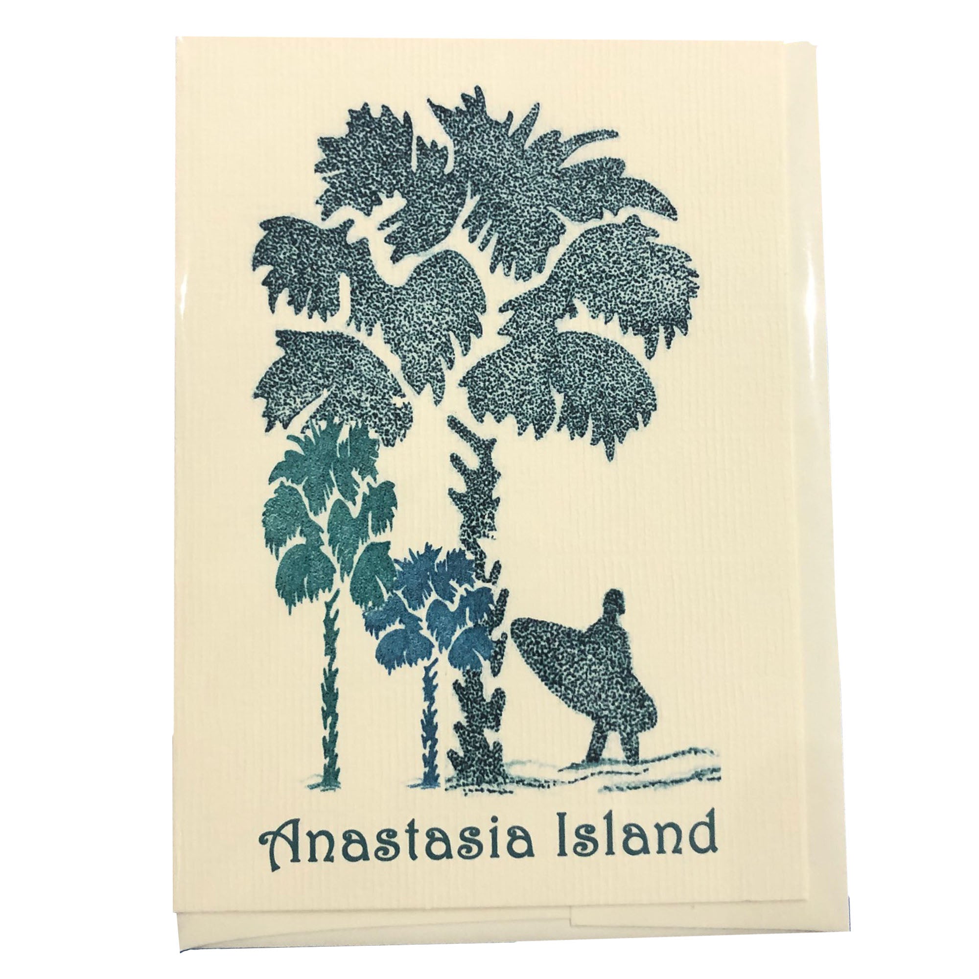 Lottie Dottie Art Anastasia Island Greeting Card