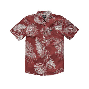 Volcom Monsterious Men's S/S Dress Shirt - Apple Butter