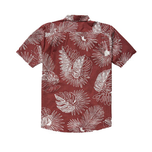 Volcom Monsterious Men's S/S Dress Shirt - Apple Butter