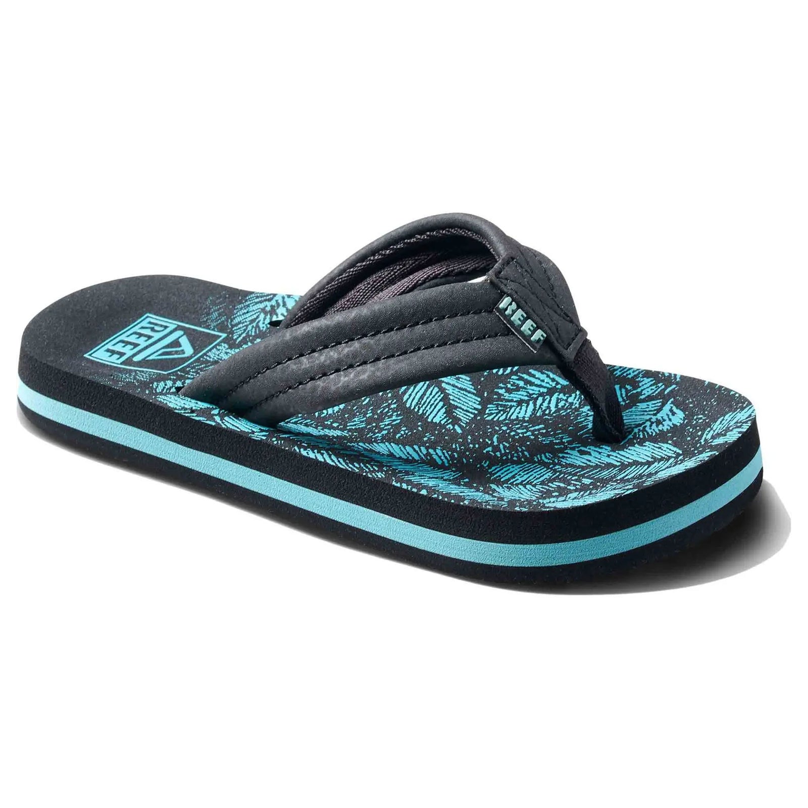 Reef Little Ahi Youth Boy's Sandals - Aquifer Palm