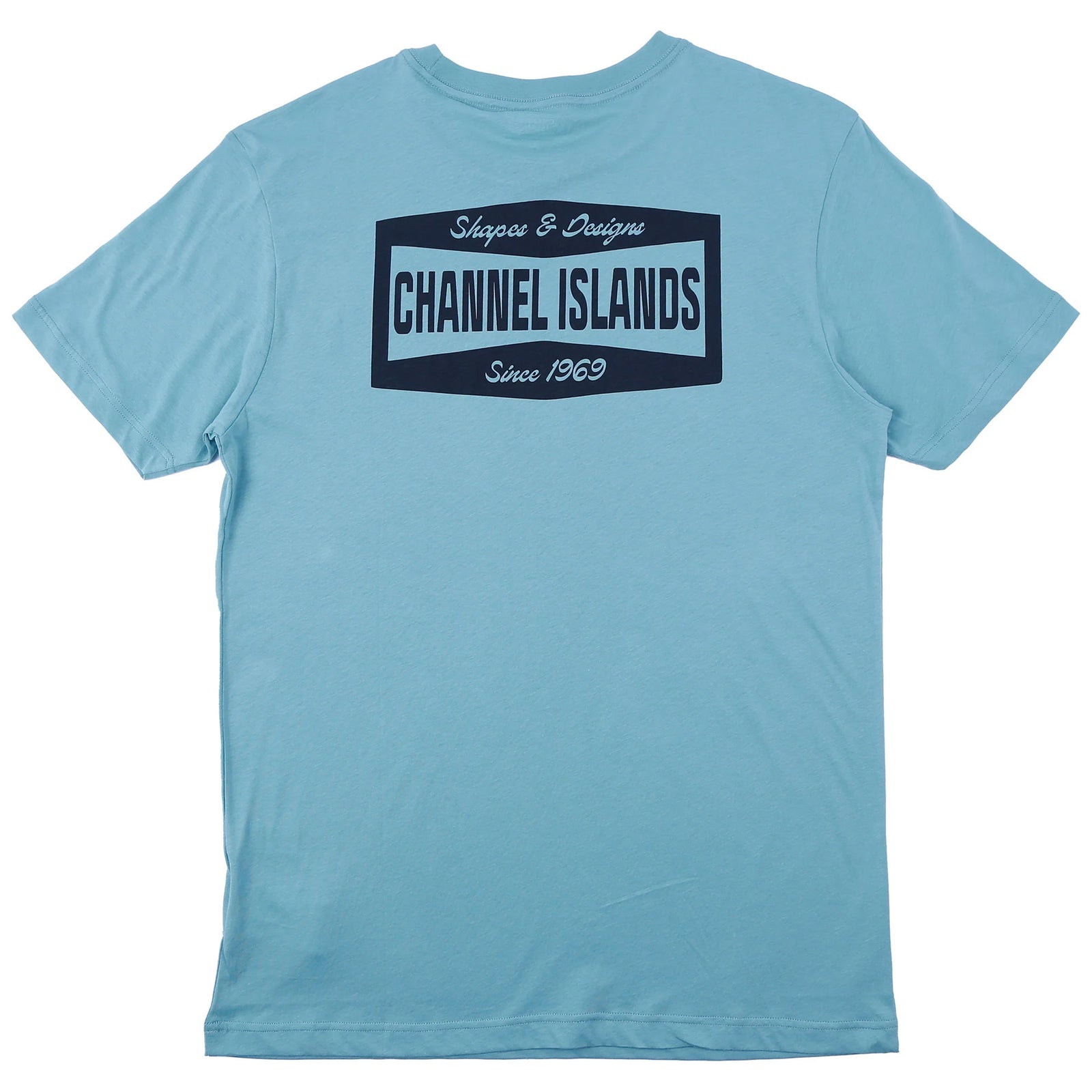 Channel Islands Shapes And Designs Men's S/S T-Shirt - Aqua