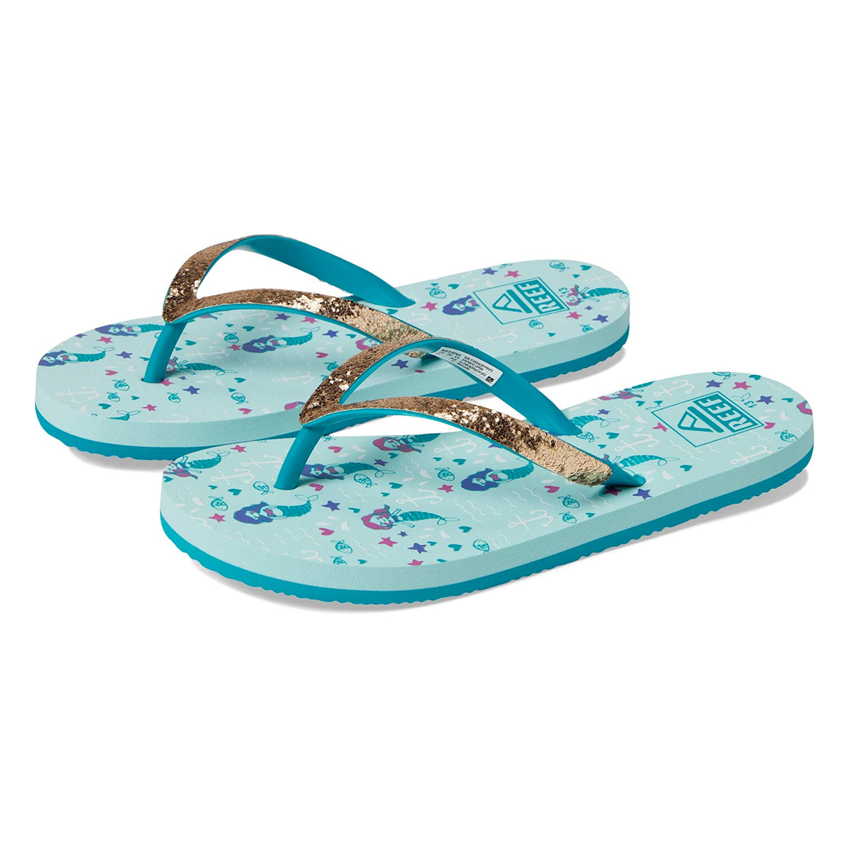 Reef Lil Stargazer 2 Printed Youth Girls Sandals