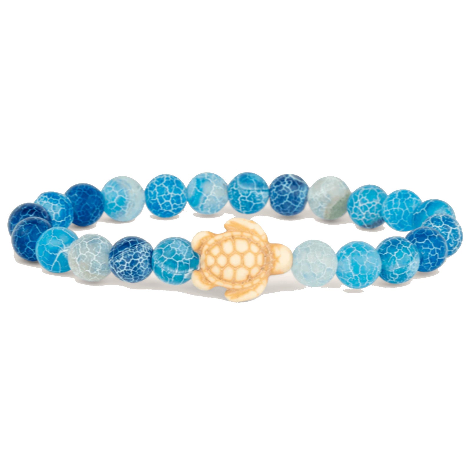 Fahlo The Journey Sea Turtle Tracking Bracelet - Aqua Blue