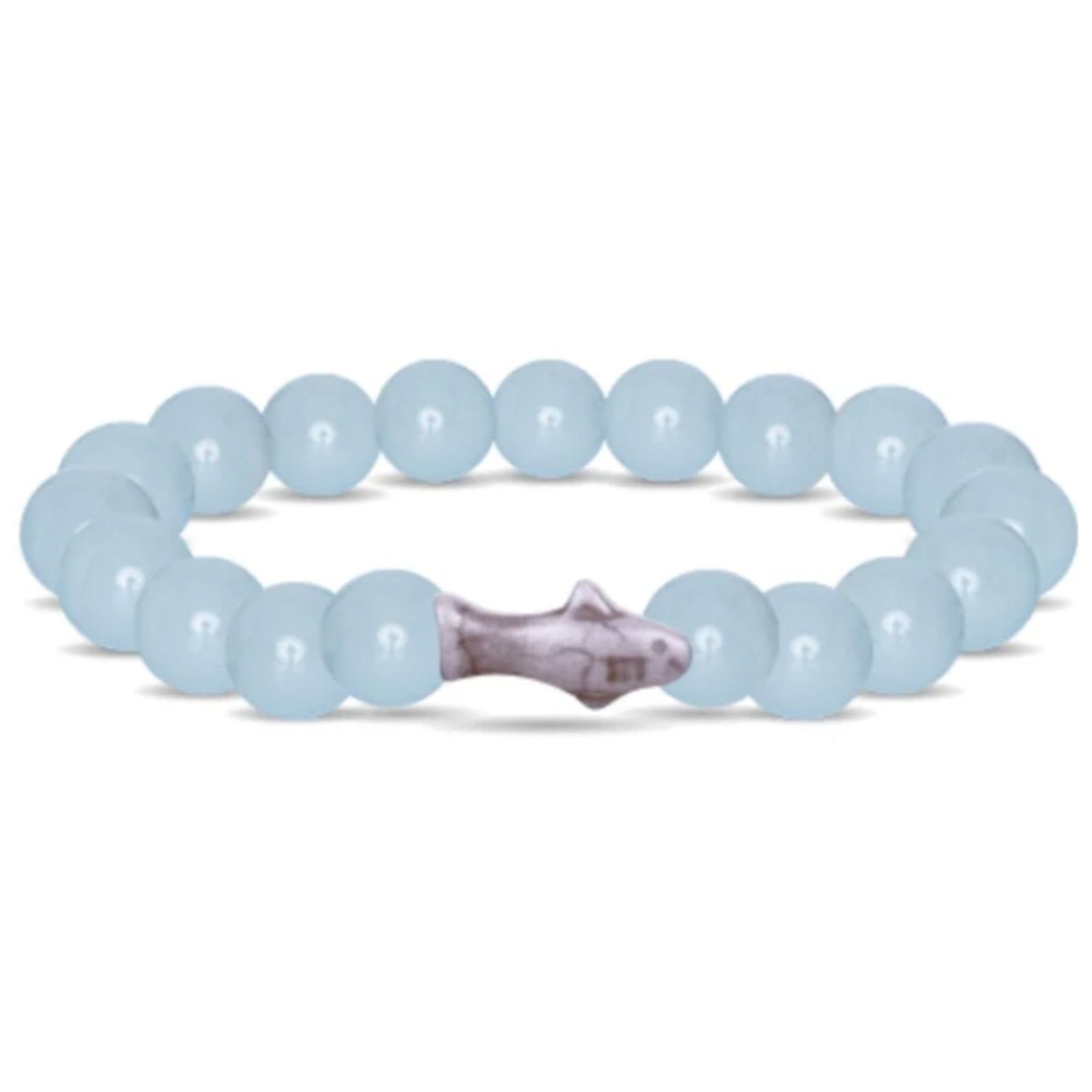 Fahlo Glow In The Dark Shark Tracking Bracelet - Aqua Glow