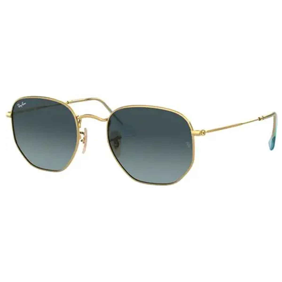 Ray-Ban Hexagonal Women's Sunglasses - Arista/Blue Gradient Grey