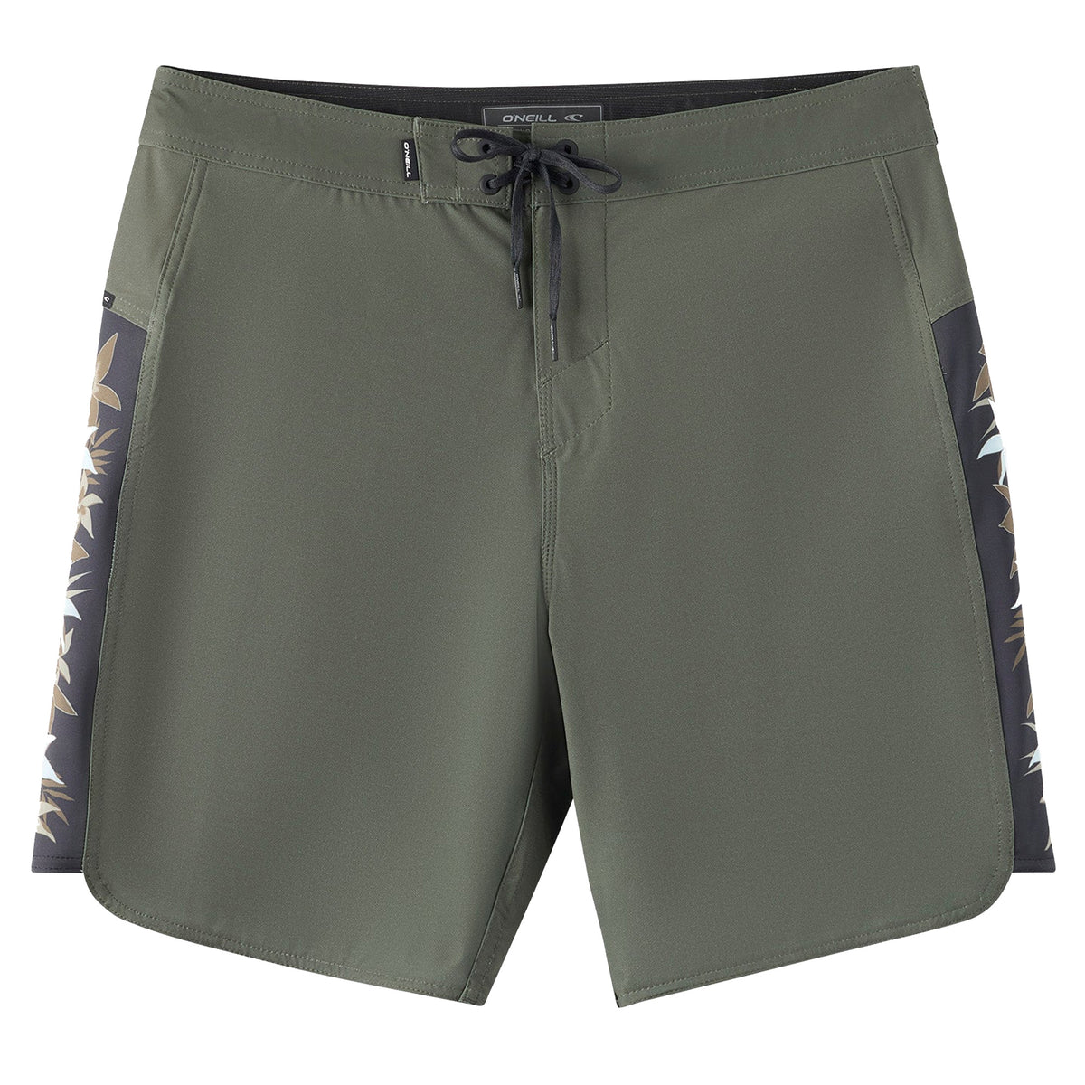 O'Neill Hyperfreak Tech Panel 18" Men's Boardshorts - Army