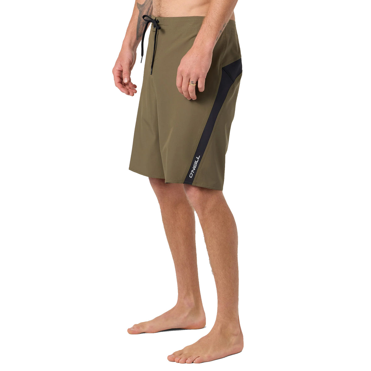 O'Neill Superfreak Solid 21" Men's Boardshorts - Army