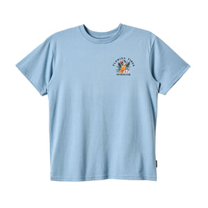 Quiksilver FL Florida Vibes Men's S/S T-Shirt - Ashley Blue Heather