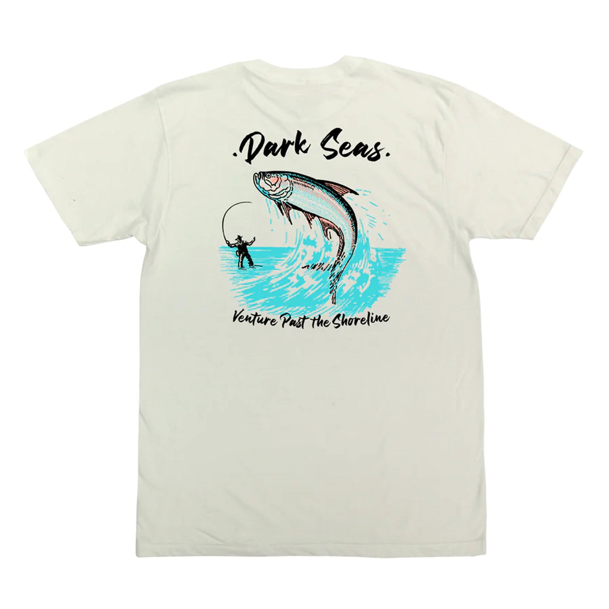 Dark Seas Hook Line Pigment Men's S/S T-Shirt