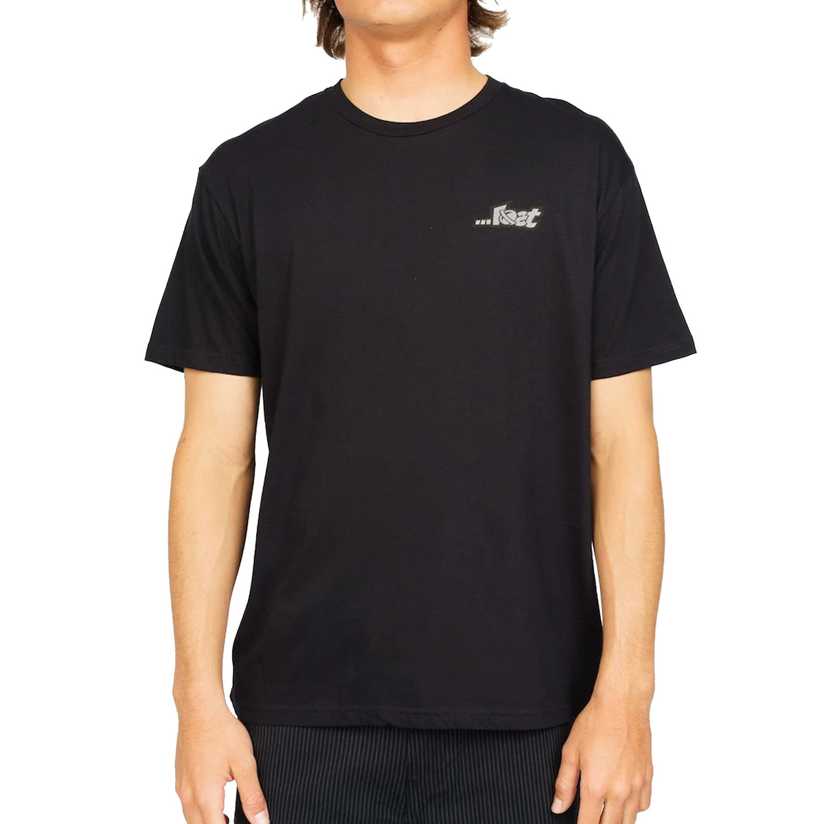 Lost Linear Lam Men's S/S T-Shirt - Black