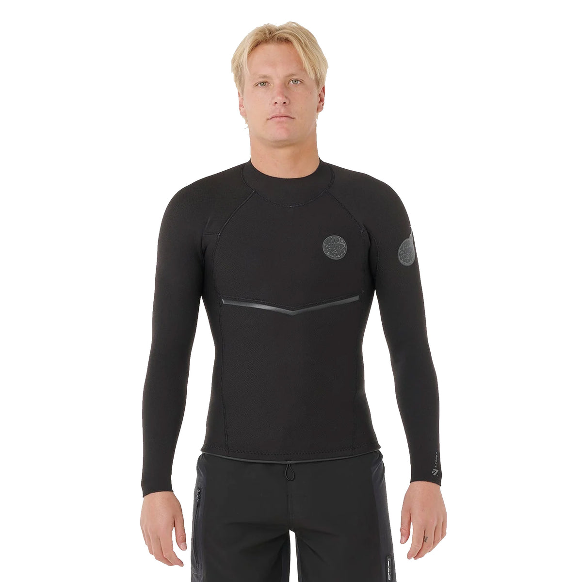 Rip Curl E-Bomb 1.5mm Men's L/S Wetsuit Jacket - Black