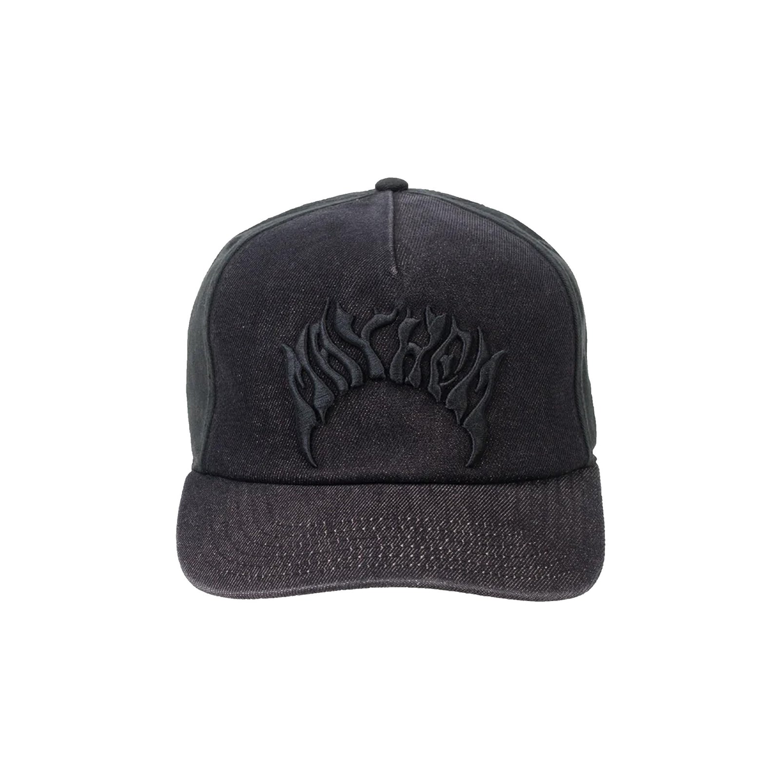 Lost Mayhem Denim Snapback Men's Hat - Black