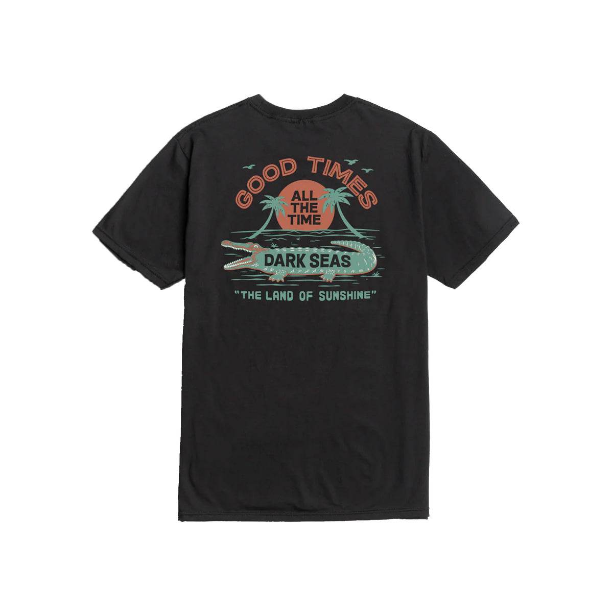Dark Seas Land Of Sunshine Men's S/S T-Shirt - Black
