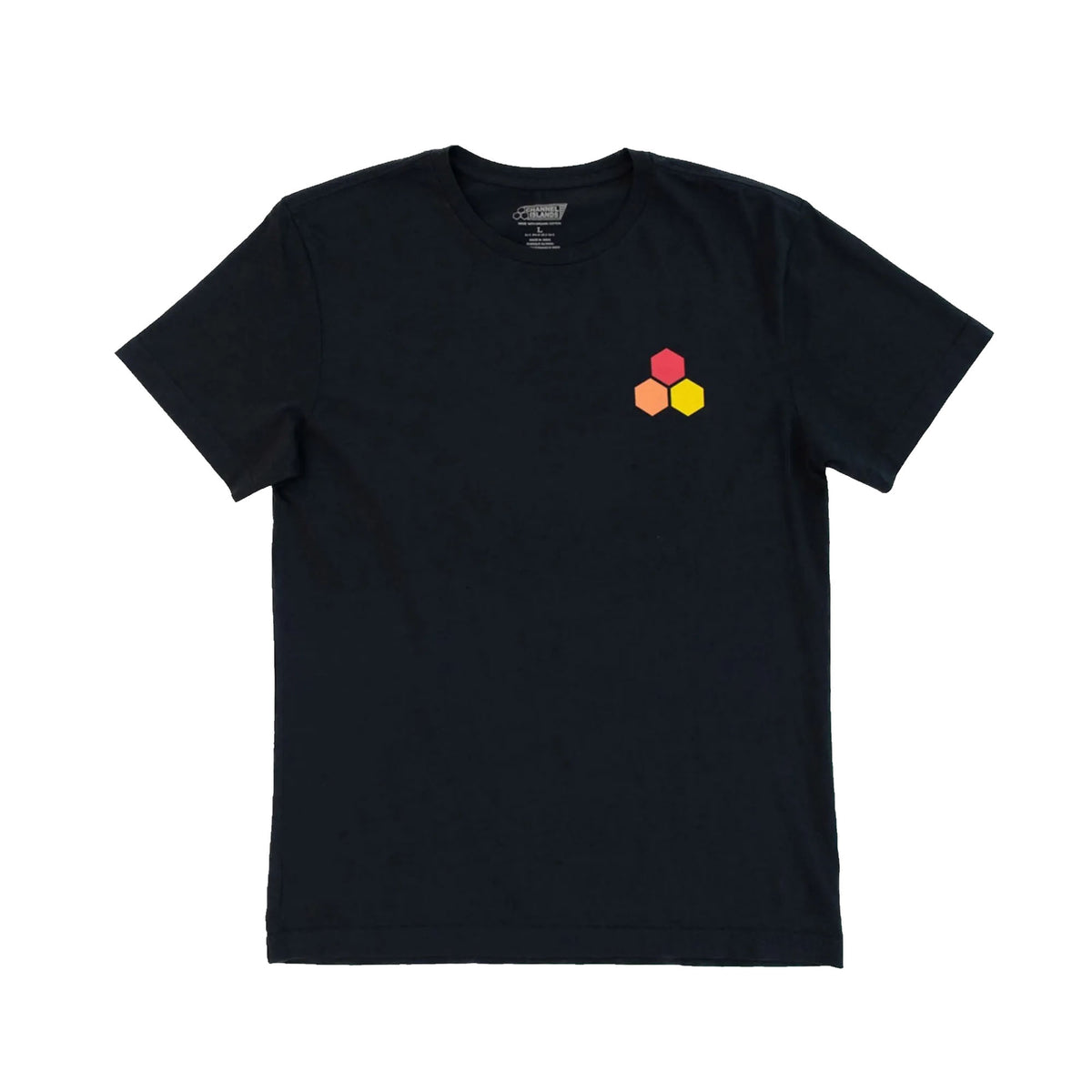 Channel Islands Classic Hex Men's S/S T-Shirt - Black