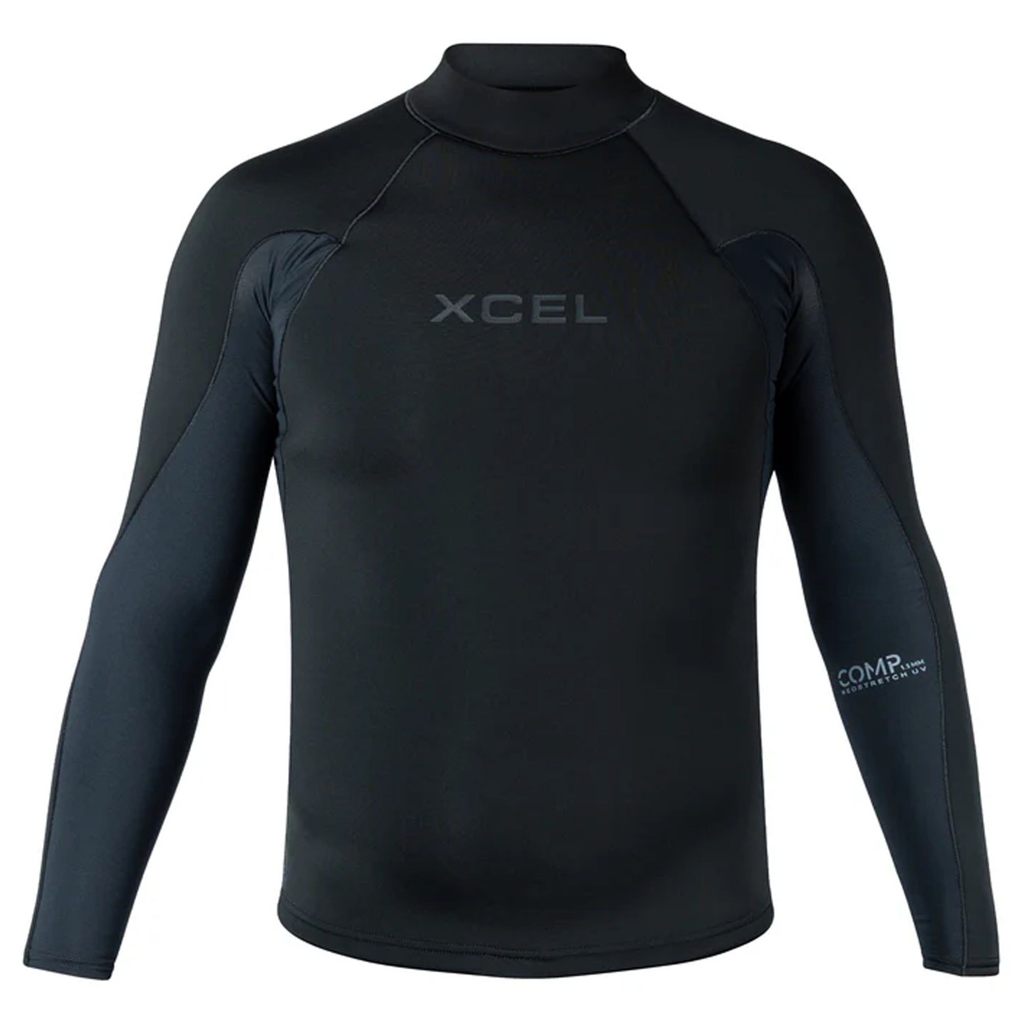 Xcel Comp Neostretch 1/0.5mm Men's L/S Wetsuit Jacket - Black