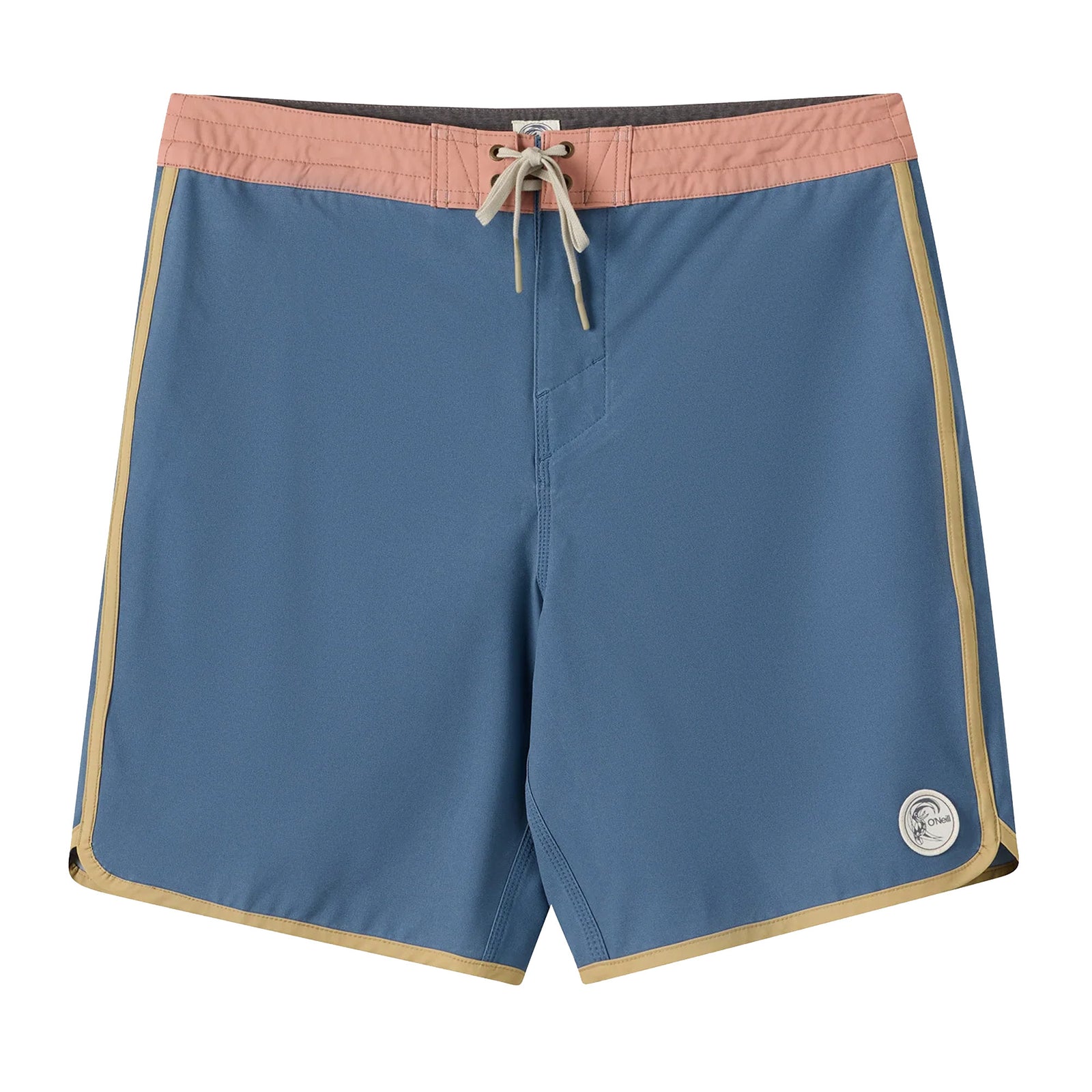 O'Neill O'Riginals Pigment Scallop 18" Men's Boardshorts - Blue Fusion