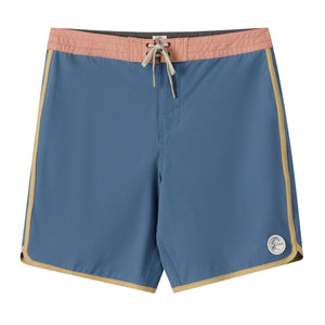 O'Neill O'Riginals Pigment Scallop 18" Men's Boardshorts - Blue Fusion