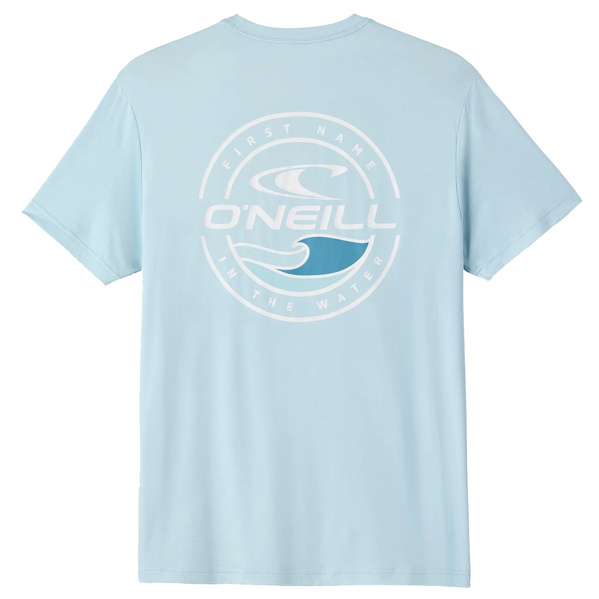 O'Neill TRVLR Upf S/S Sun Shirt - Heather Light Blue
