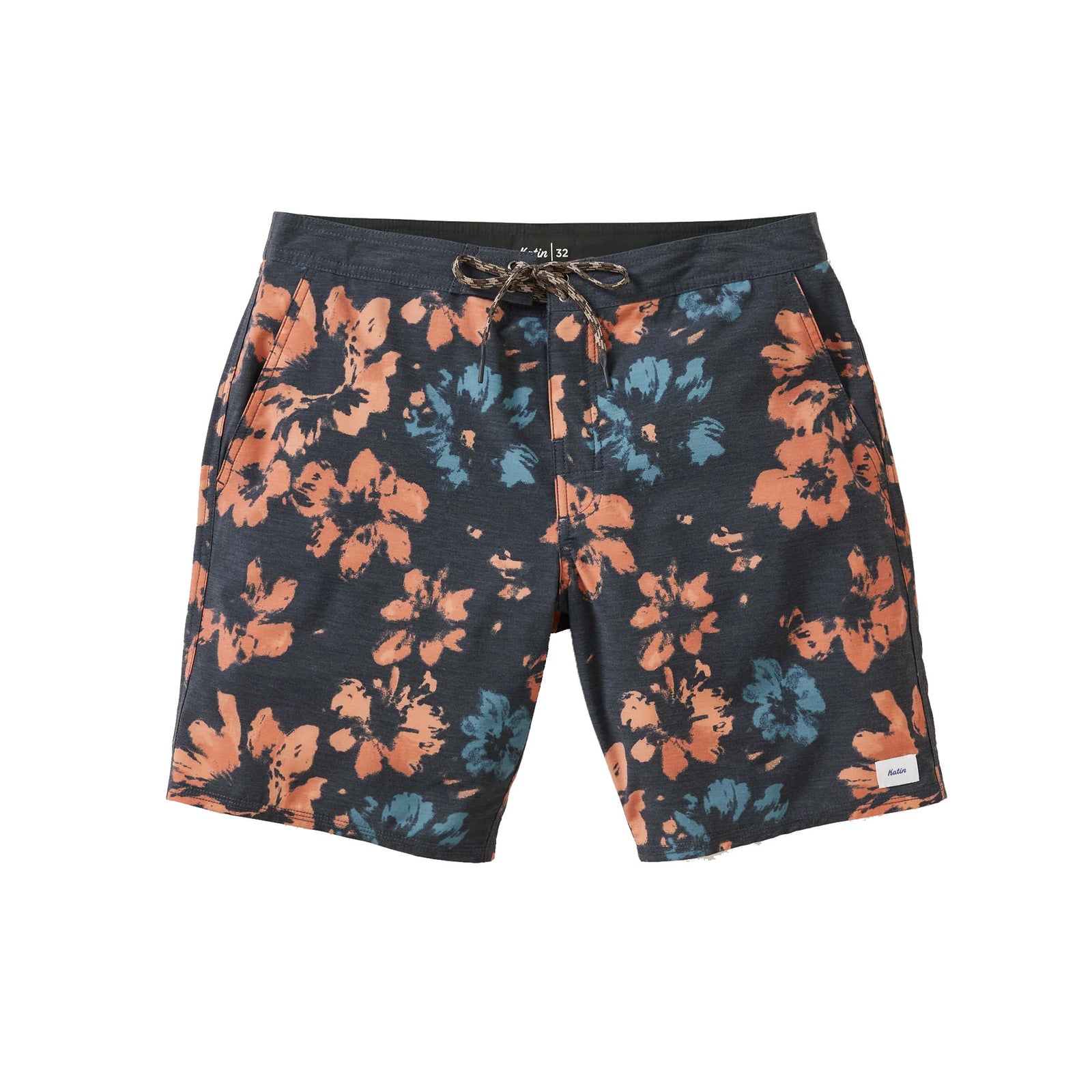 Katin Donna Hybrid Youth Boy's Boardshorts - Black Wash