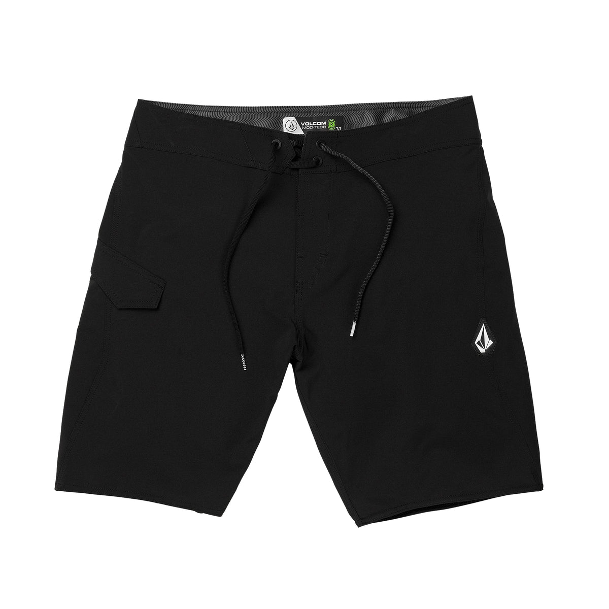 Volcom Lido Solid Mod 20" Men's Boardshorts - Black