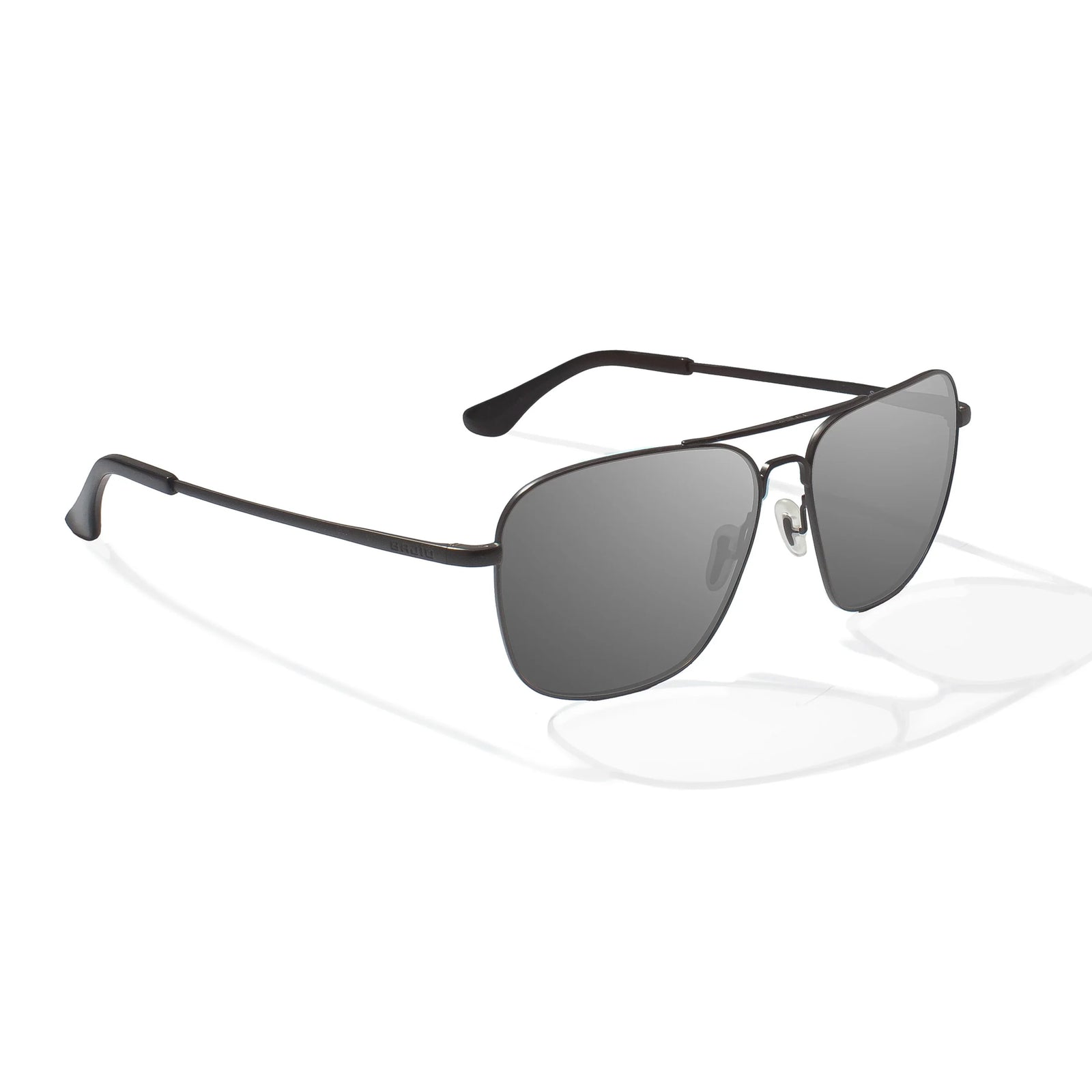 Bajio Snipes Large Women's Sunglasses - Black Matte/Grey Polarized