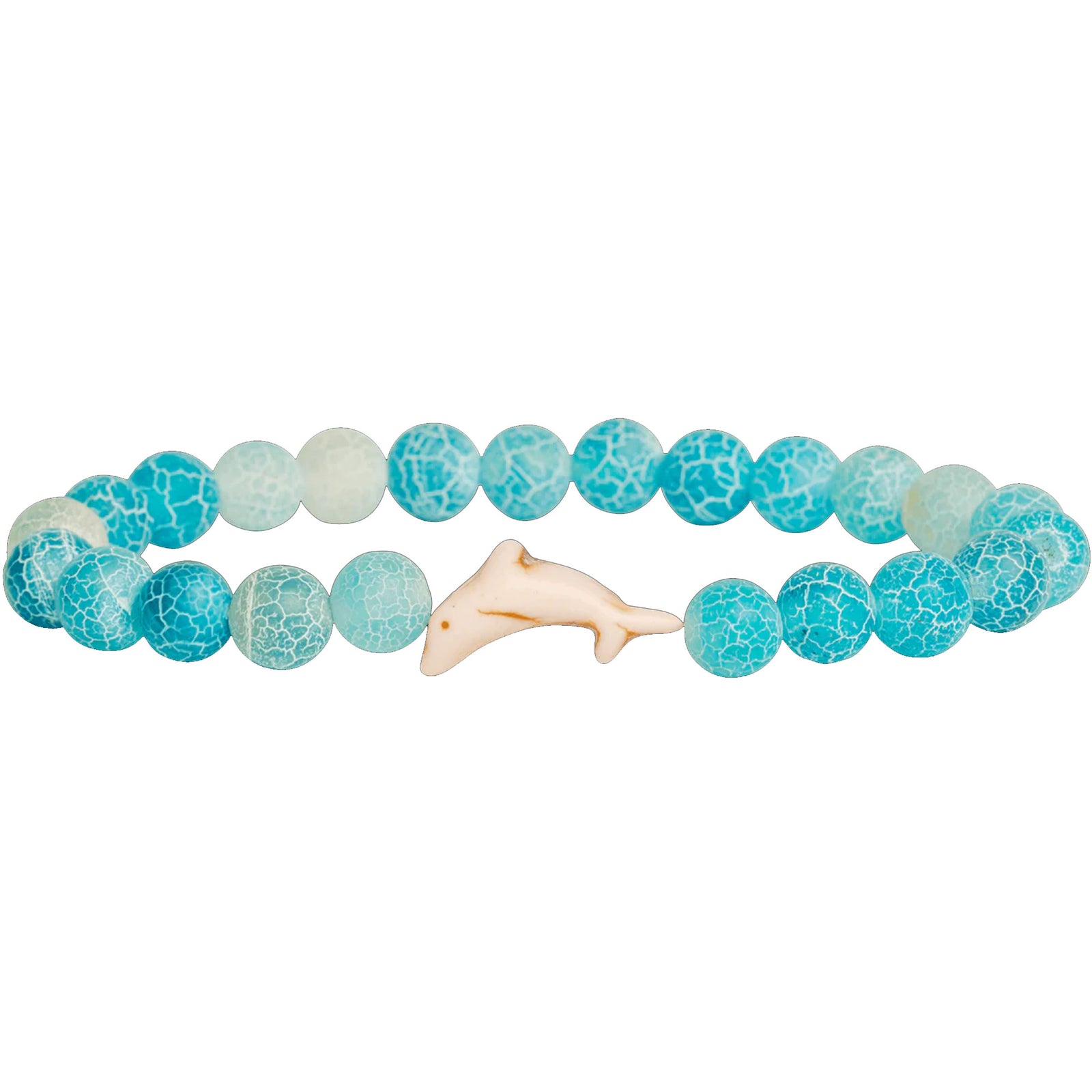 Fahlo The Odyssey Dolphin Tracking Bracelet - Aqua Blue