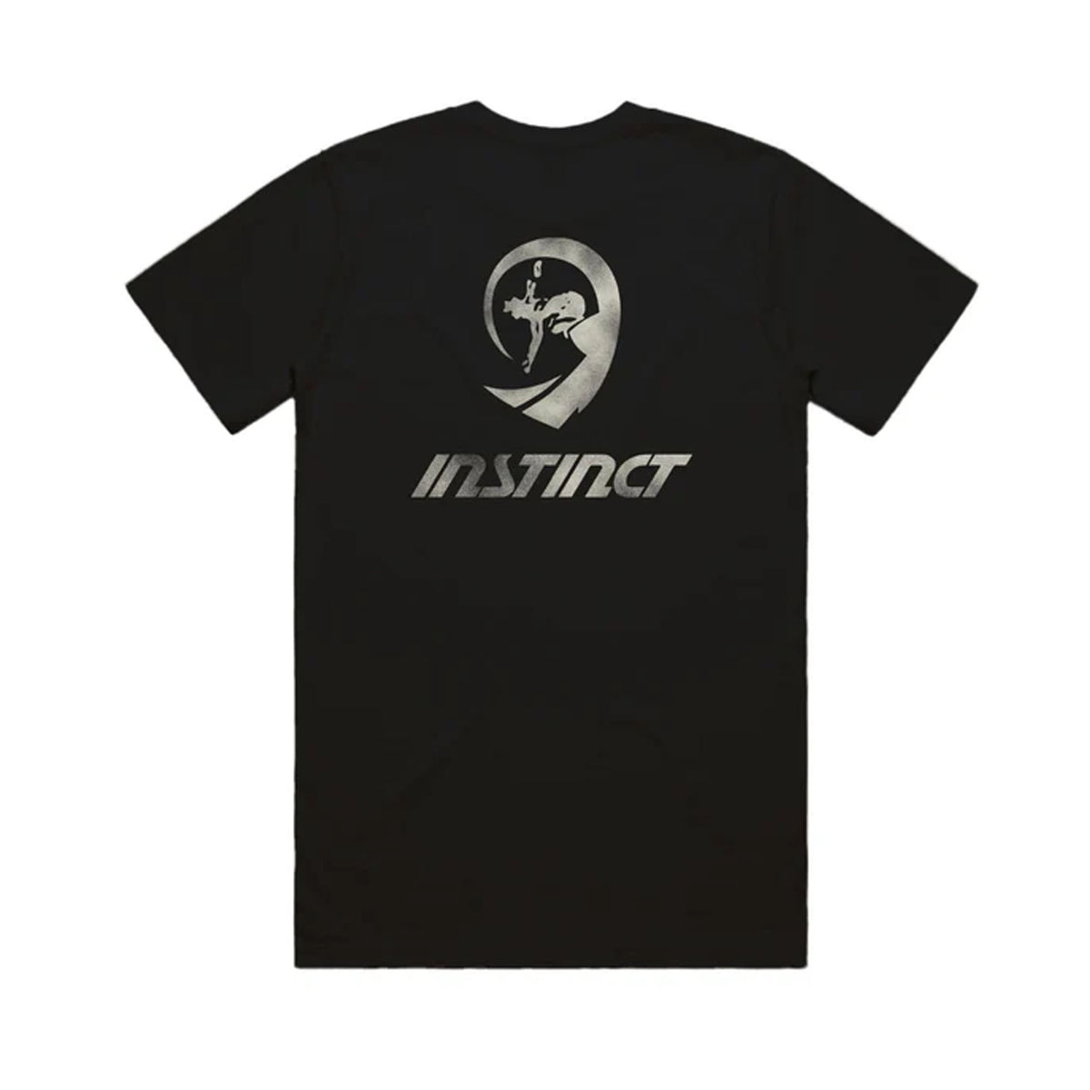 Instinct Overspray Tube Men's S/S T-Shirt - Black