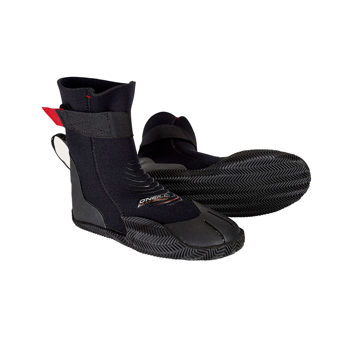 O'Neill Youth Heat 3mm Round Toe Wetsuit Booties - Black