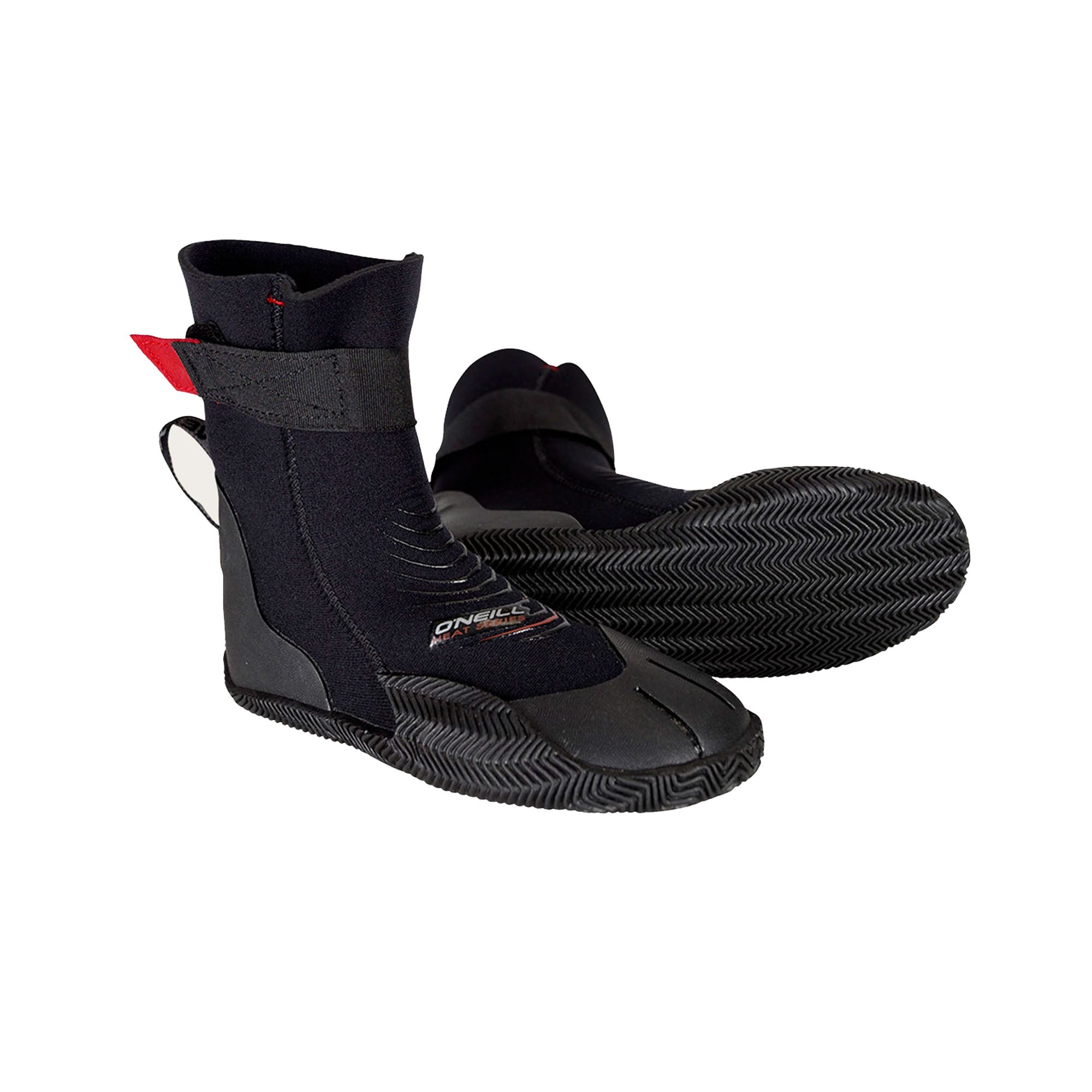 O'Neill Youth Heat 3mm Round Toe Wetsuit Booties - Black
