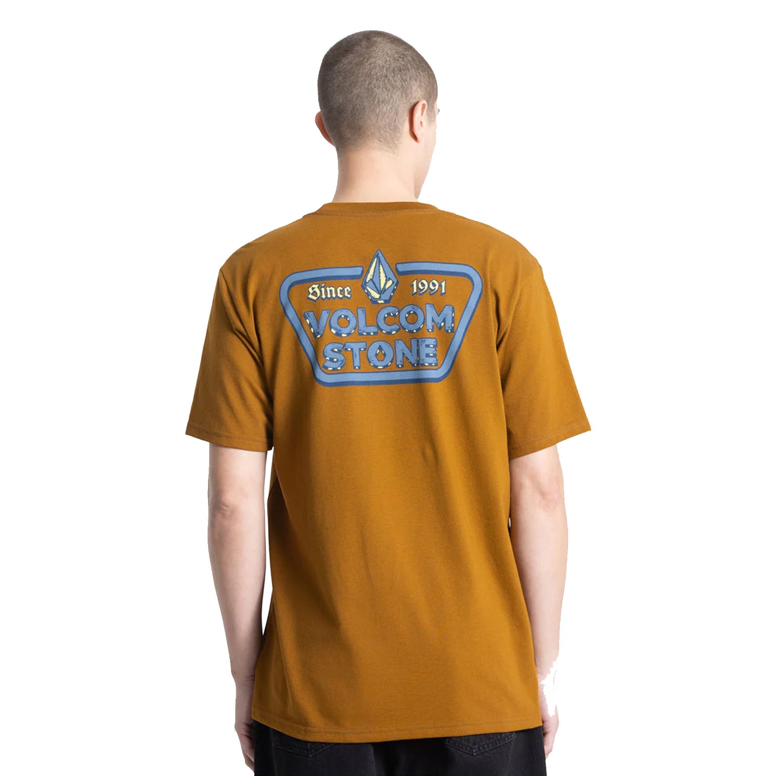Volcom Countertop Men's S/S T-Shirt - Major Brown