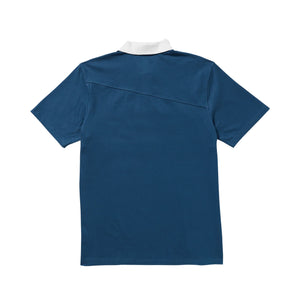 Volcom Gemstone Men's S/S Dress Shirt - Deep Blue