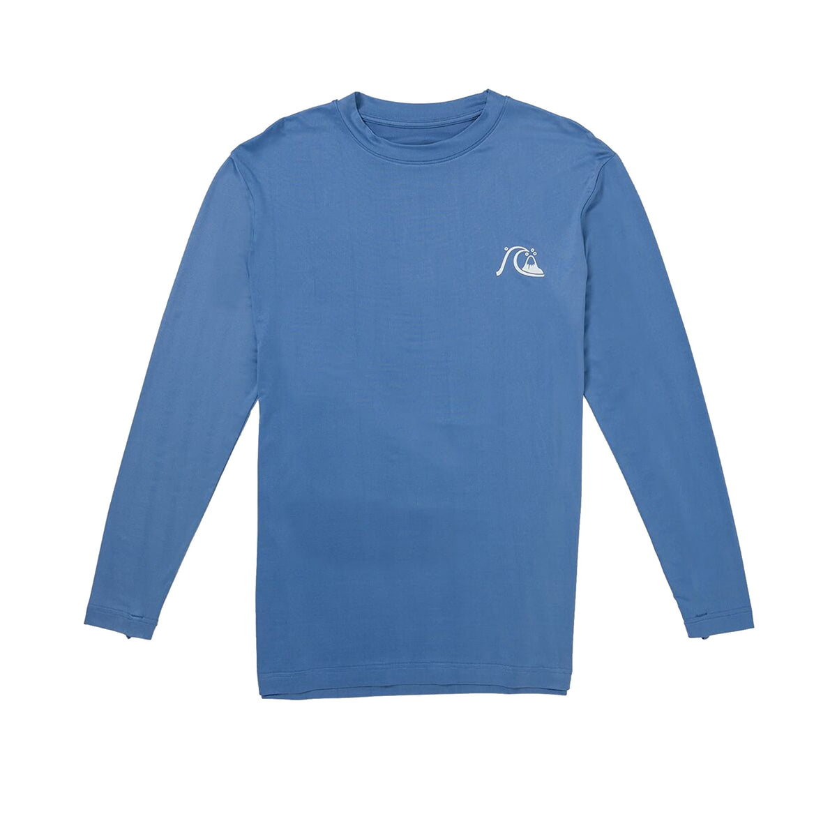 Quiksilver DNA Logo Surf Men's L/S Surf Shirt - Riviera