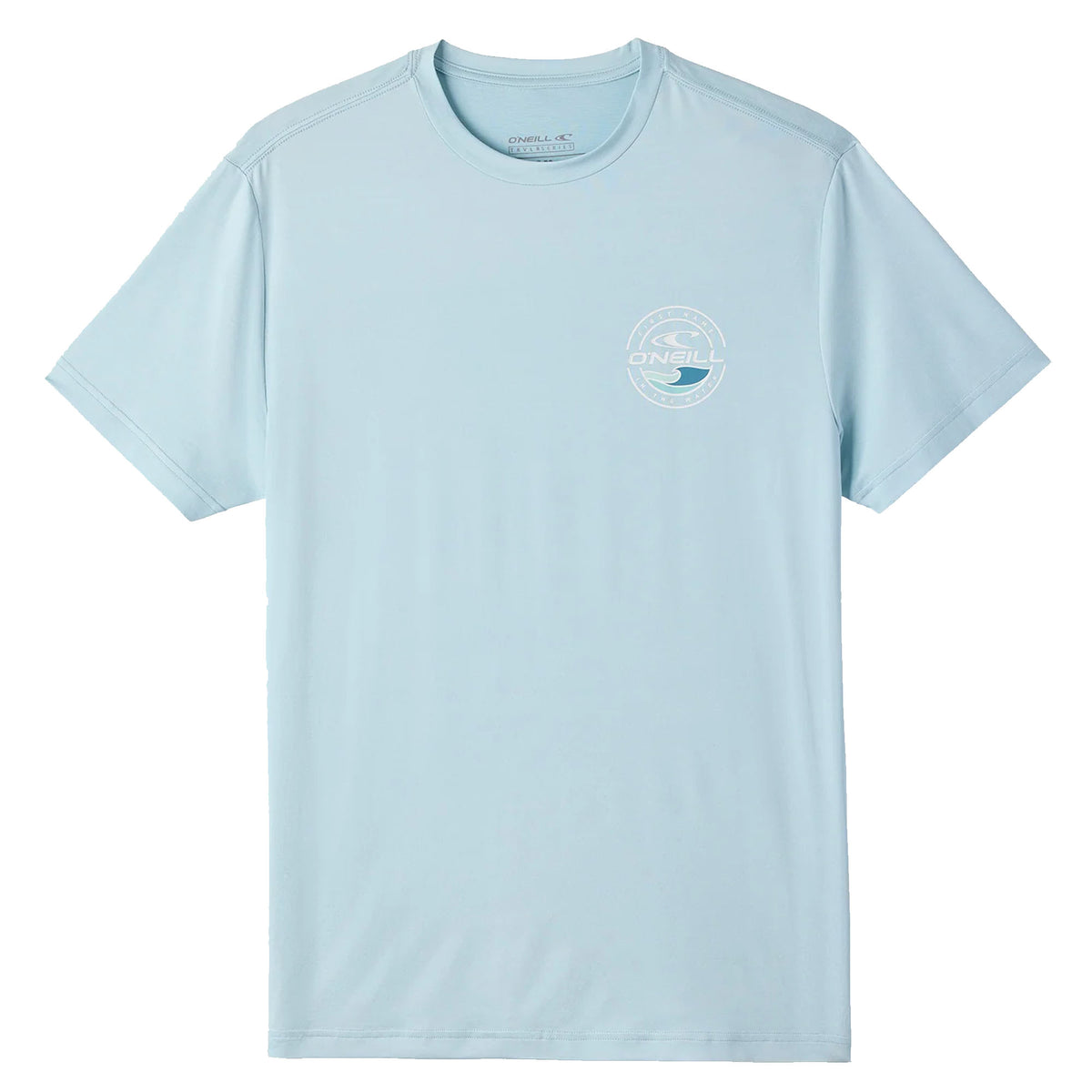 O'Neill TRVLR Upf S/S Sun Shirt - Heather Light Blue