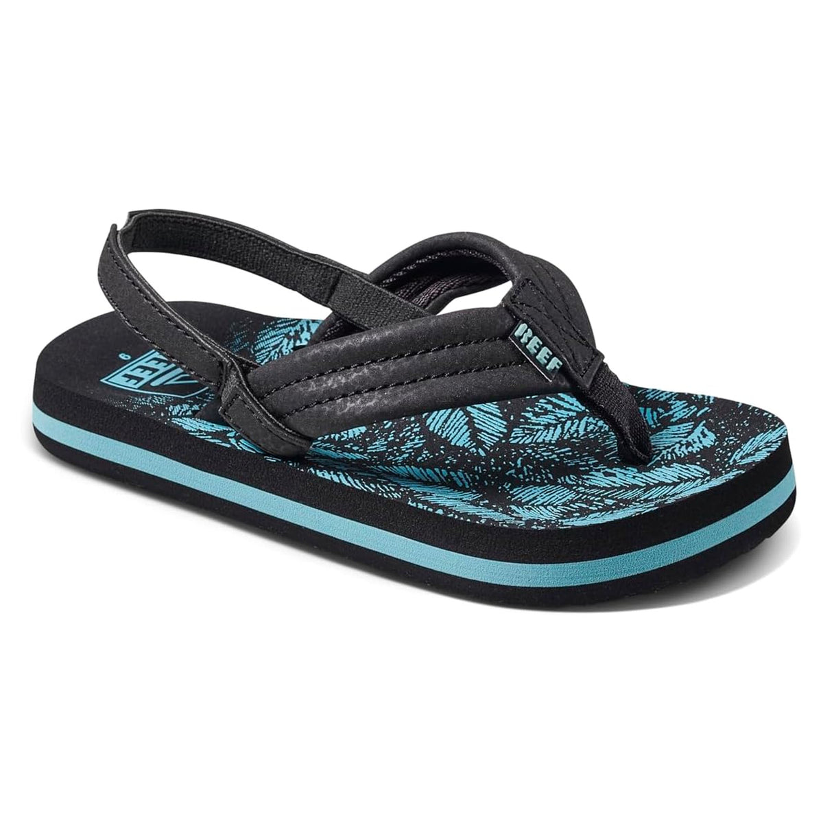 Reef Little Ahi Youth Toddler Boy's Sandals - Aquifer Palm