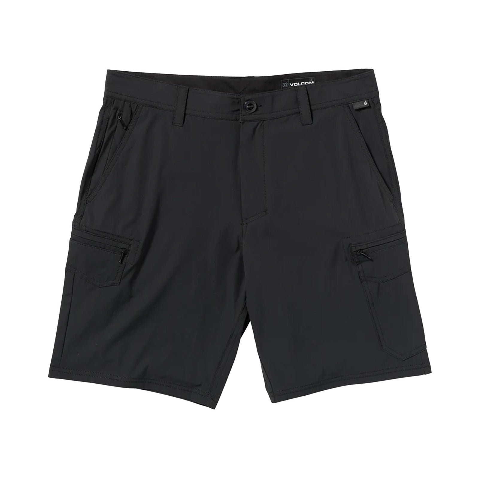 Volcom Cashed In Cargo 20" Men's Hybrid Walkshorts - Black