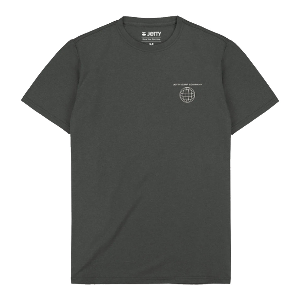 Jetty Striker Men's S/S T-Shirt - Black Sand
