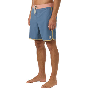 O'Neill O'Riginals Pigment Scallop 18" Men's Boardshorts - Blue Fusion