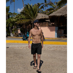 Outerknown Nomadic Volley Hybrid Men's Boardshorts - Black