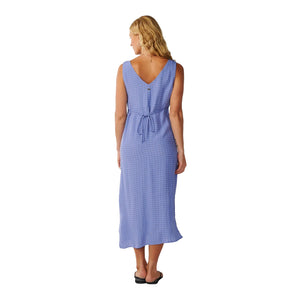 Rip Curl Island Dreams Midi Women's Dress - Mid Blue