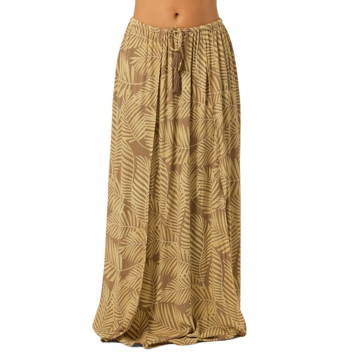O'Neill Brooke Printed Cover-Up Women's Skirt - Dark Khaki