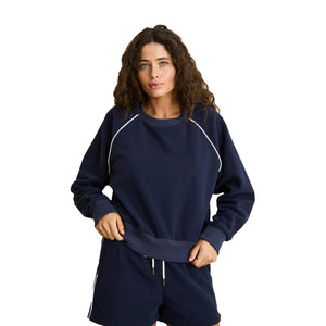 Rhythm Pipe Polar Crewneck Women's Sweater - Ocean