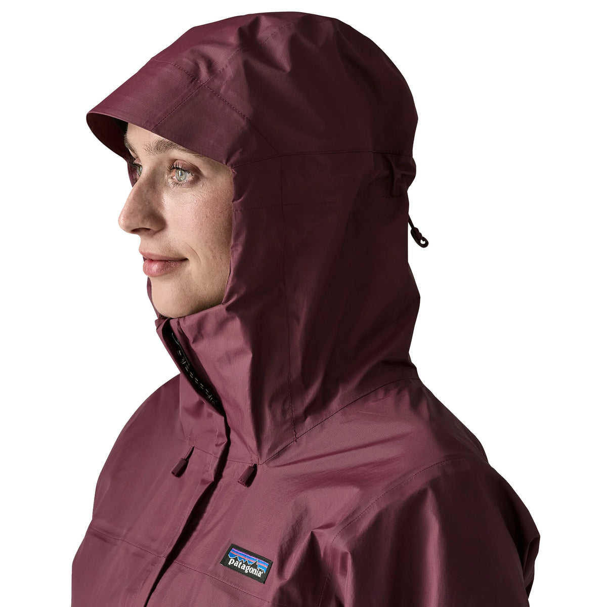 Patagonia Torrentshell 3L Rain Women's L/S Hoodie - Berry Fig