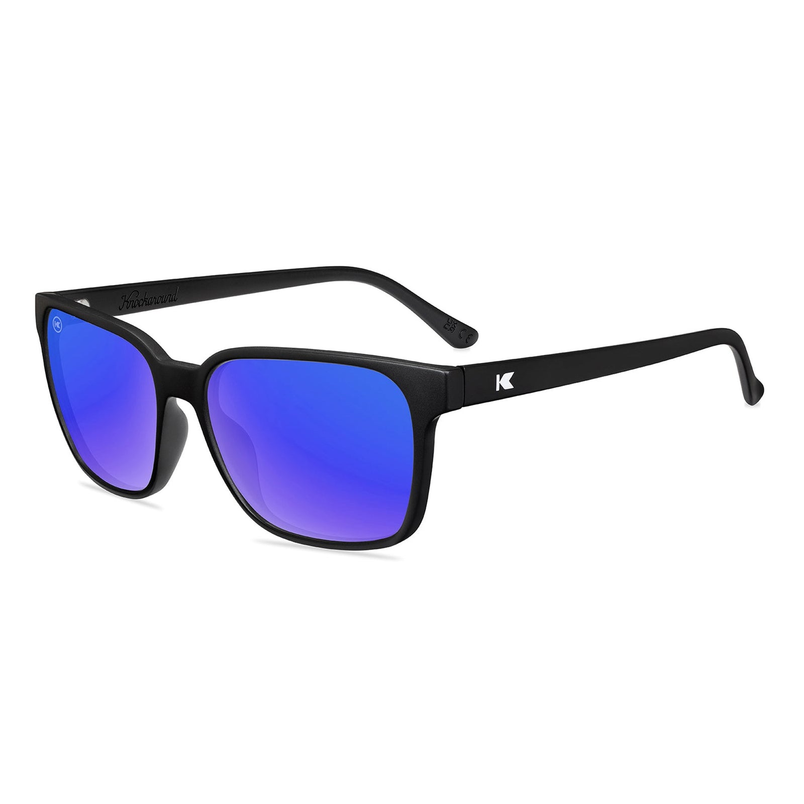 Knockaround Day Trips Men's Sunglasses - Matte Black/Moonshine