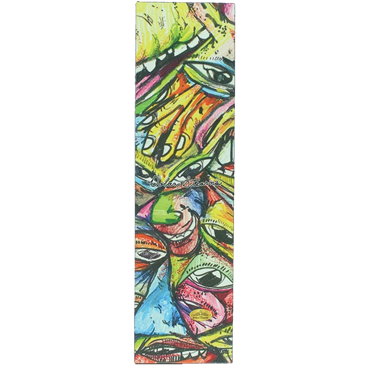 The Pvblic Domain Dolan Stearns 2 9x33 Skateboard Grip Tape - Multi
