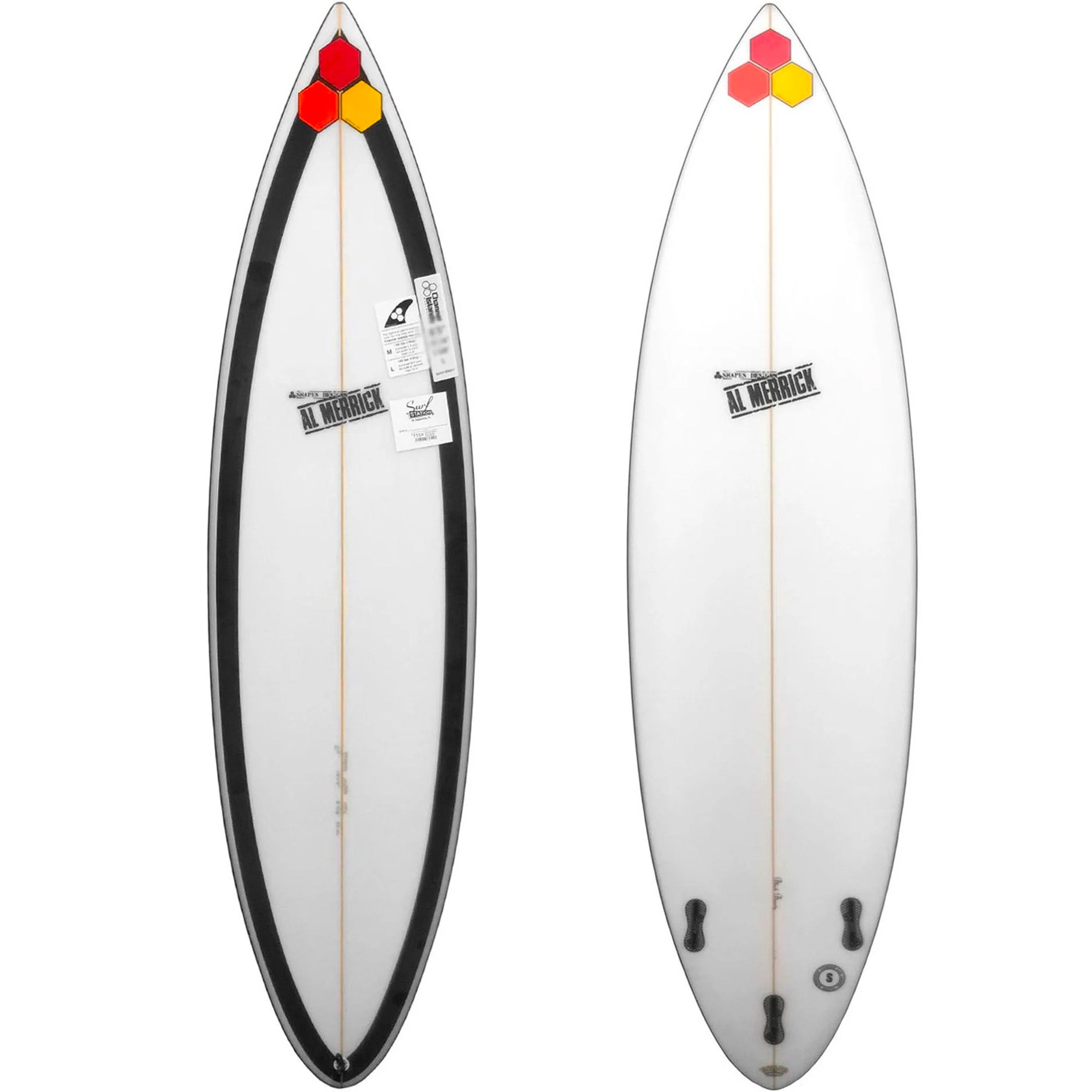 Channel Islands Black Beauty Surfboard - FCS II