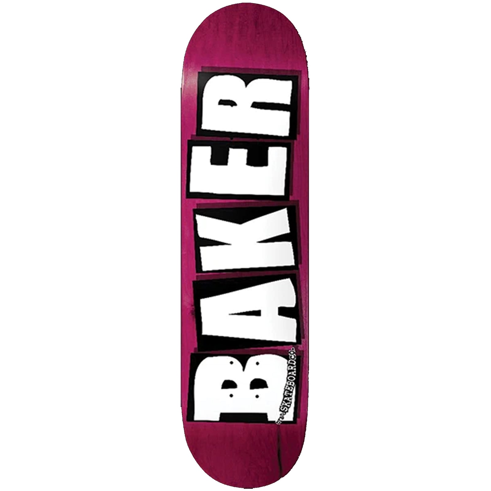 Baker Brand Logo Veneers B2 8.25" Skateboard Deck