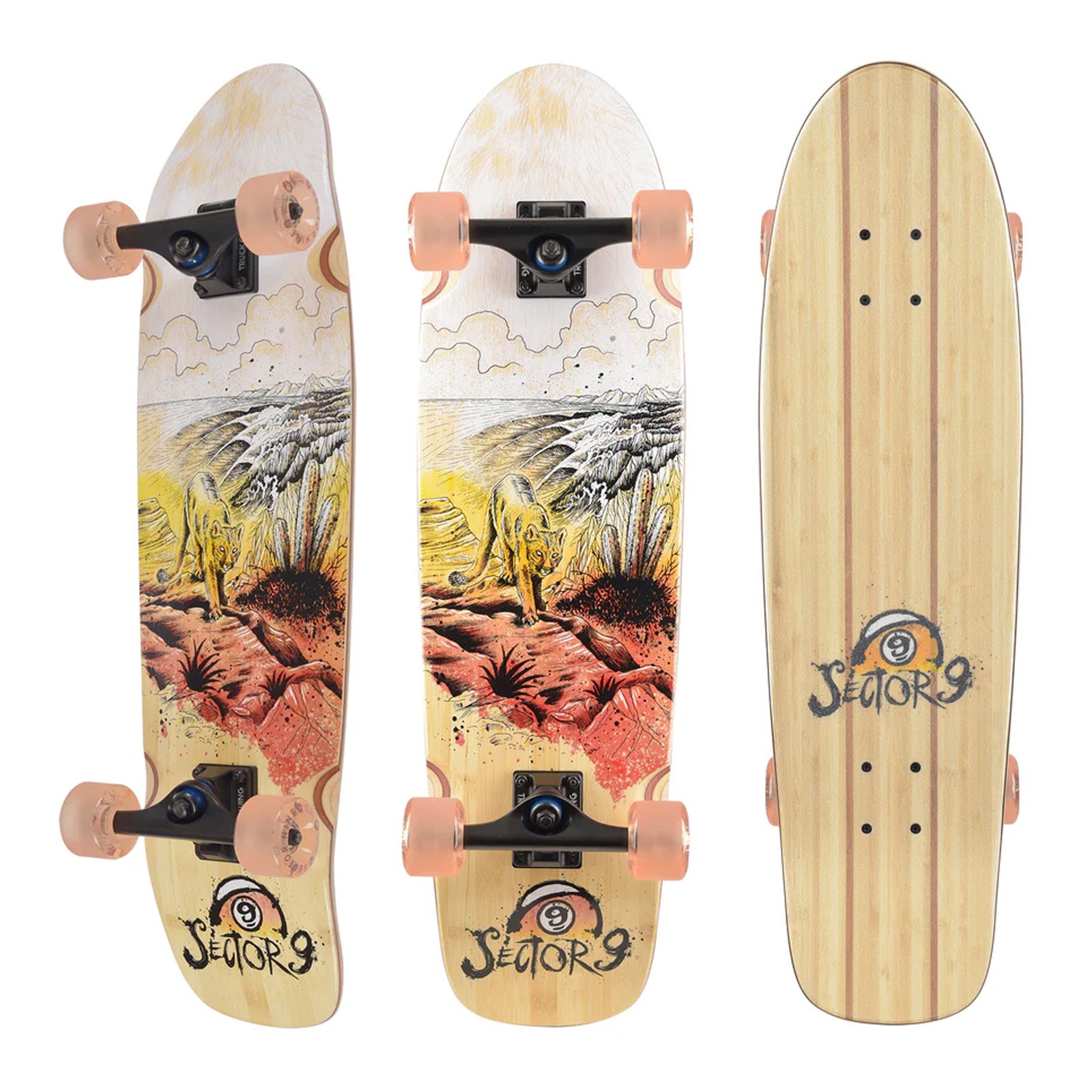 Sector 9 Bamboozler Patrol 31.5” Complete Skateboard