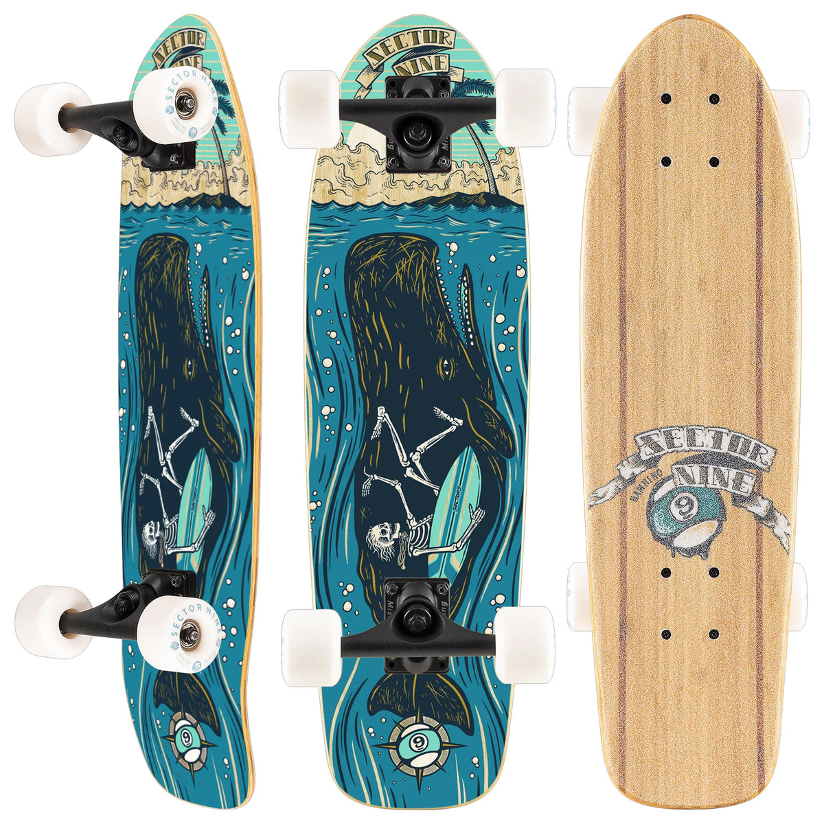 Sector 9 Bambino Moby 26.5” Complete Skateboard