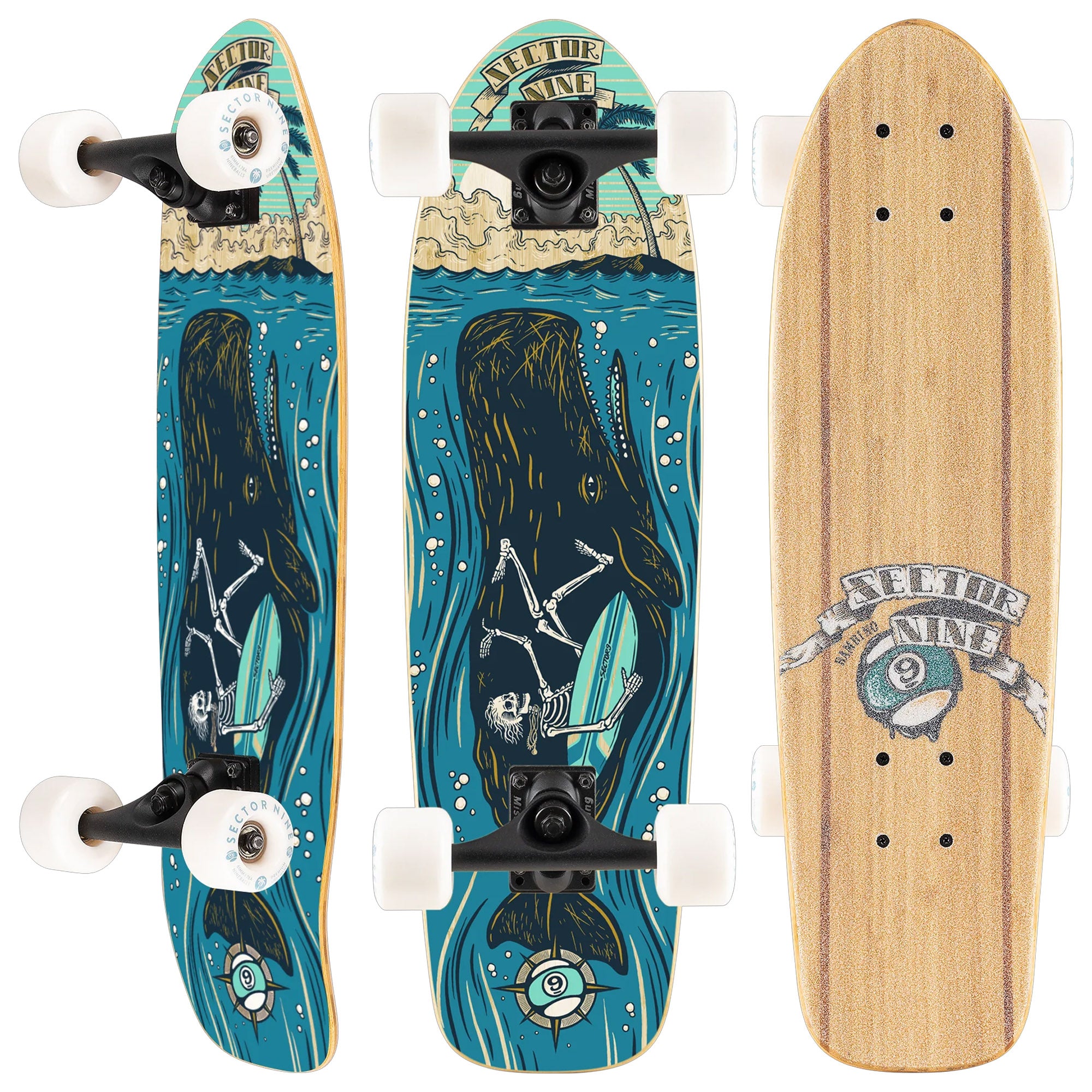 Sector 9 Bambino Moby 26.5” Complete Skateboard