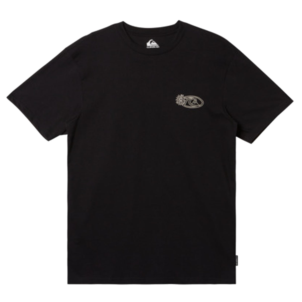 Quiksilver Right Point Men's S/S T-Shirt - Black